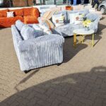 3 2 Seater Sofa SetGrey