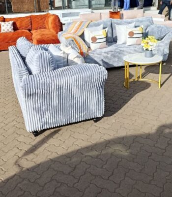 3 2 Seater Sofa SetGrey