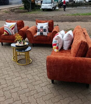 5-Seater Butterfly Design Sofa