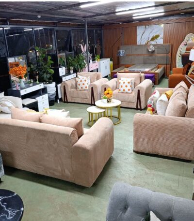 7-Seater Modern Sofa Beige