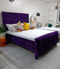 Elegant 5by6Purple Bed