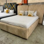 5by6 Fabric BedBeige