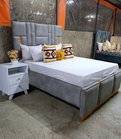 5by6 SemiLeather Fabric Bed