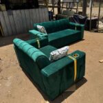 5-Seater 3 2 Emerald Green Sofa