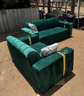 5-Seater 3 2 Emerald Green Sofa