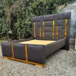 5by6 Semi Leather Fabric Bed