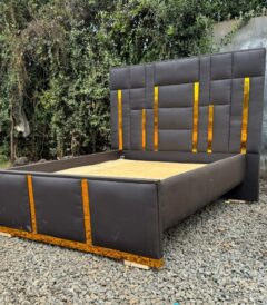 5by6 Semi Leather Fabric Bed