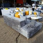 7 Seater Sofa Ash Grey