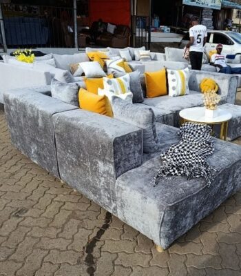 7 Seater Sofa Ash Grey