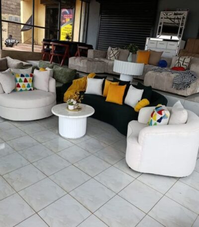 Luxury Curved Sofa Set