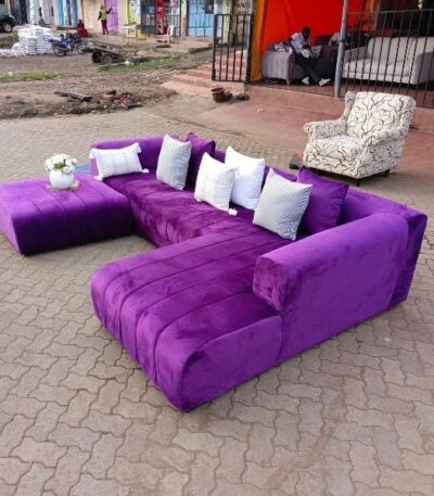 Sectional SofaLuxury Royal Purple