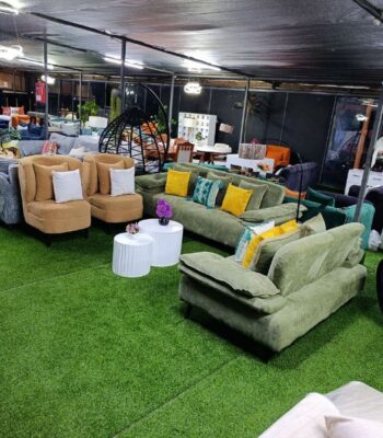 Serenity 3+2+1+1 Sofa Set – Sage Green Edition